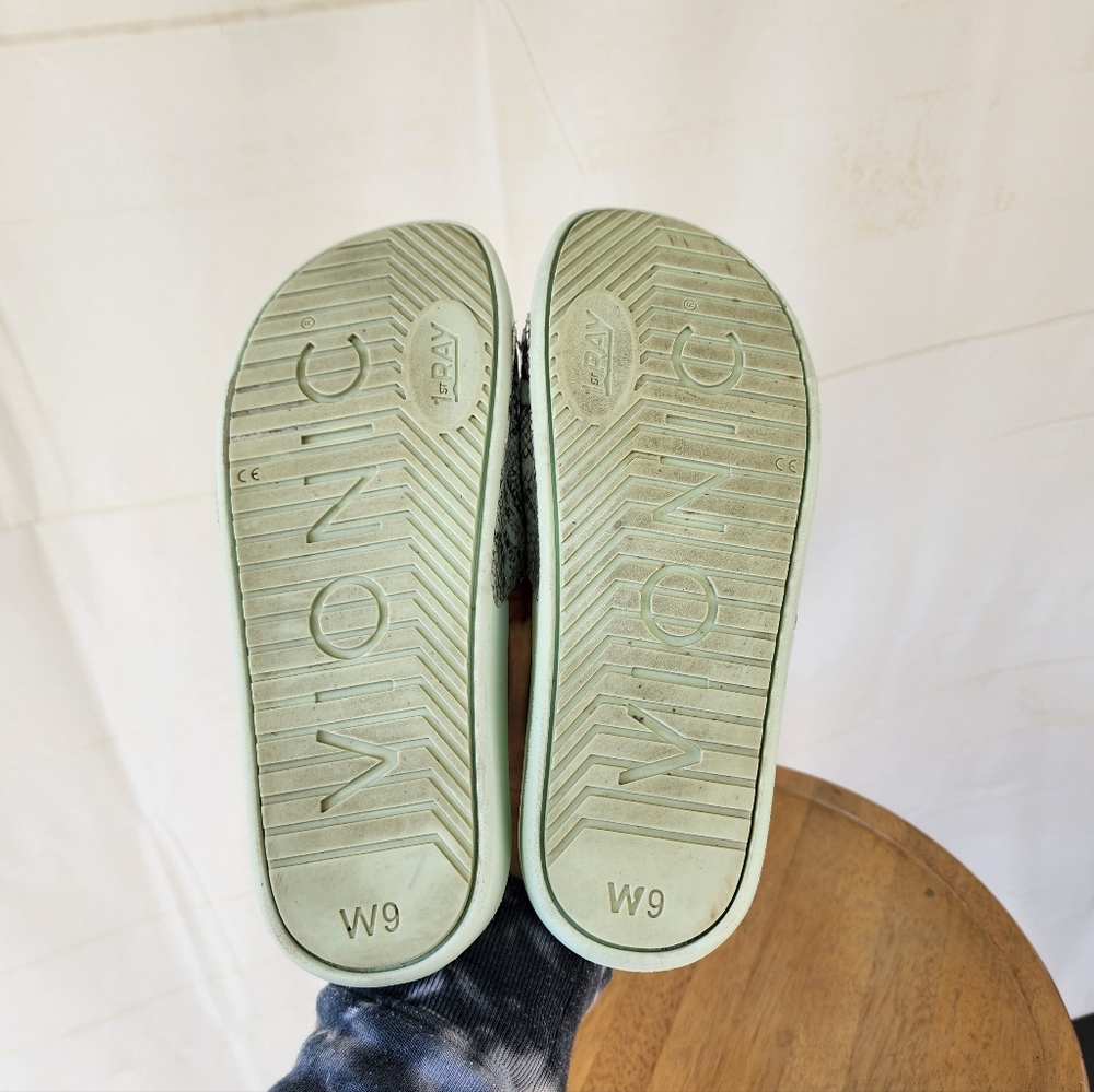 Vionic Keirs Snakeskin Pattern Slide Sandals - image 6